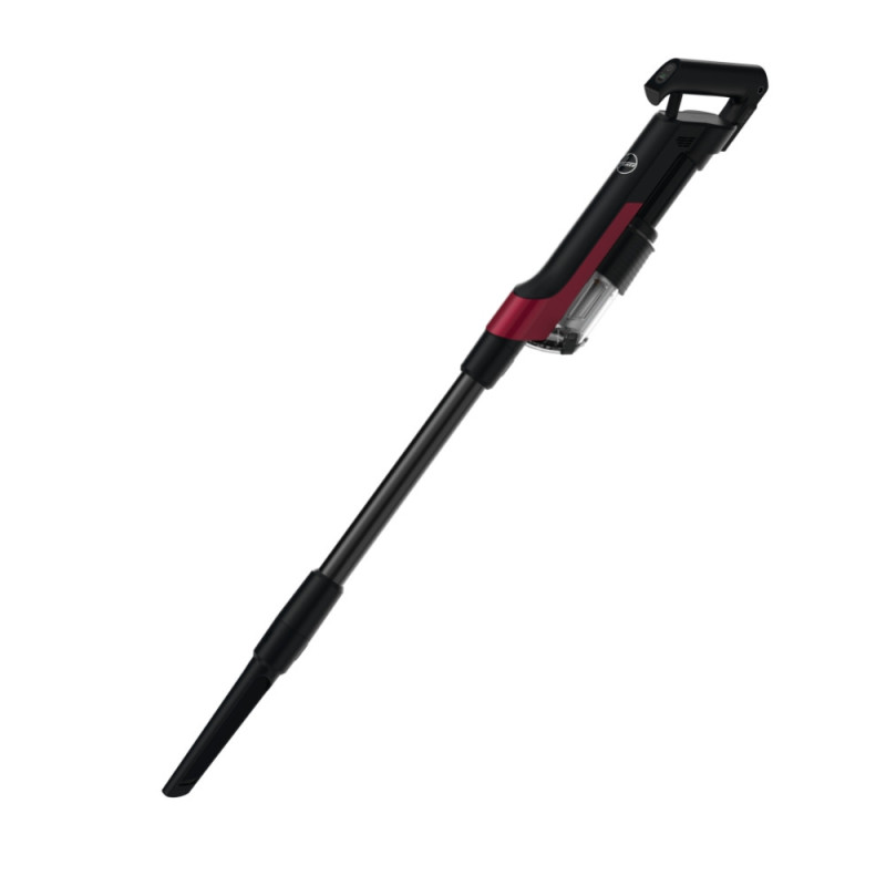 Hoover HF210H 011 Aspirateur-balai 2 en 1 Batterie Sec EPA Sans sac 165 W Noir, Rouge