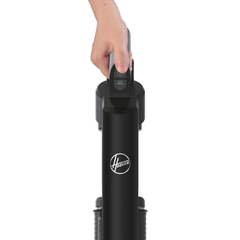 Hoover HF210H 011 Aspirateur-balai 2 en 1 Batterie Sec EPA Sans sac 165 W Noir, Rouge