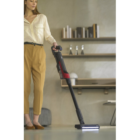 Hoover HF210H 011 Aspirateur-balai 2 en 1 Batterie Sec EPA Sans sac 165 W Noir, Rouge