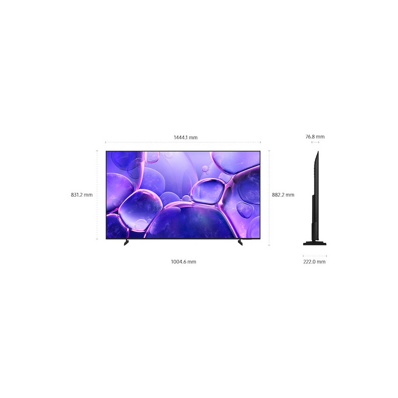 Samsung U8000F UE50U8092FU 127 cm (50") 4K Ultra HD Smart TV Wifi Zwart