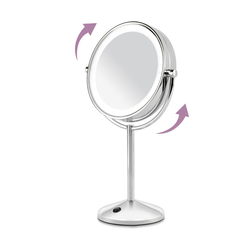 BaByliss 9436E make-upspiegel Vrijstaand Rond Roestvrijstaal