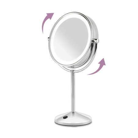 BaByliss 9436E make-upspiegel Vrijstaand Rond Roestvrijstaal
