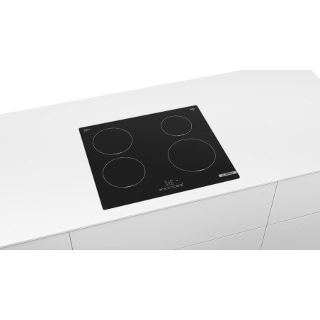 Bosch PIE611BB5E plaque Noir Intégré 60 cm Plaque avec zone à induction 4 zone(s)