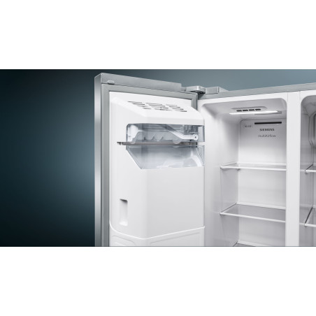 Siemens iQ500 KA93GAIEP frigo américain Pose libre 560 L Acier inoxydable