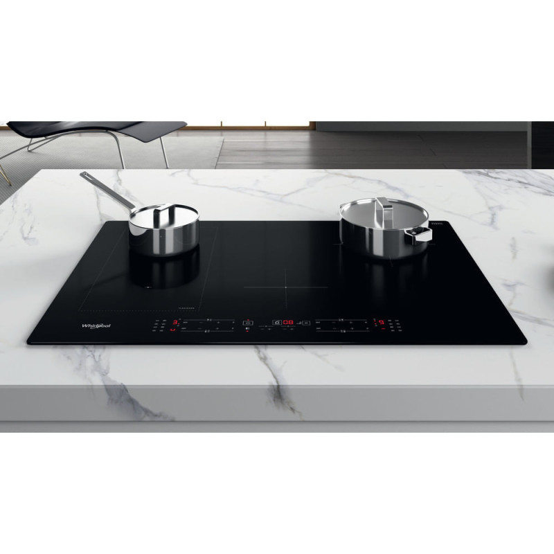 Whirlpool WL B2977 NE Zwart Ingebouwd 77 cm Inductiekookplaat zones 4 zone(s)