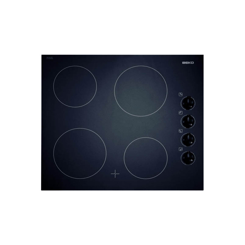 Beko HIC 64100 plaque Noir Intégré Plaque avec zone à induction 4 zone(s)
