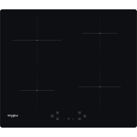Whirlpool WS Q4860 NE Zwart Ingebouwd 60 cm Inductiekookplaat zones 4 zone(s)