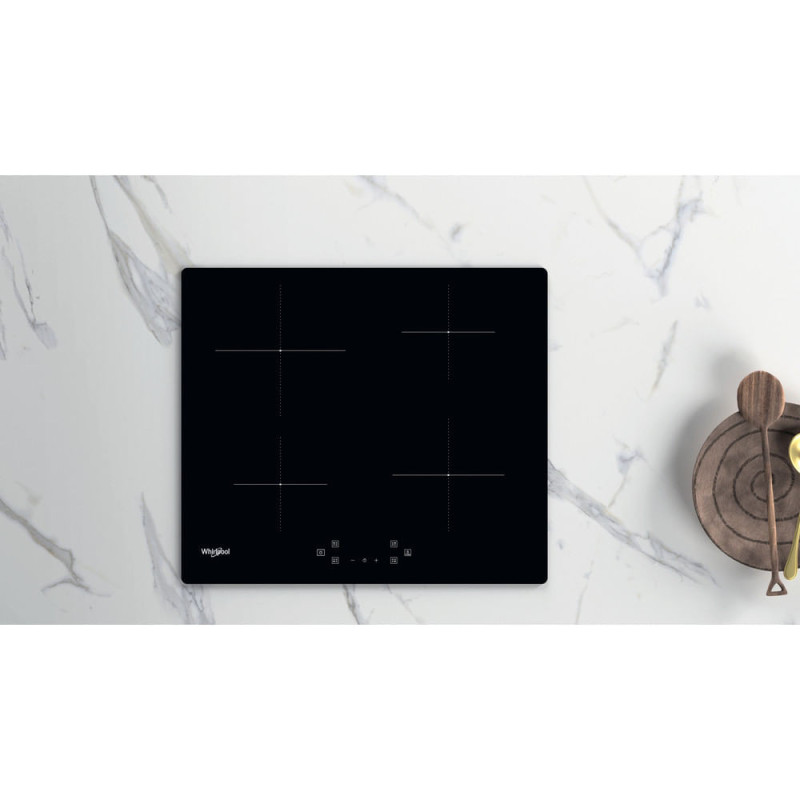 Whirlpool WS Q4860 NE Zwart Ingebouwd 60 cm Inductiekookplaat zones 4 zone(s)