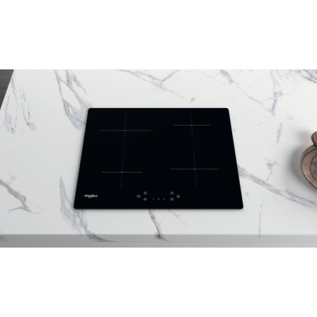 Whirlpool WS Q4860 NE Noir Intégré 60 cm Plaque avec zone à induction 4 zone(s)
