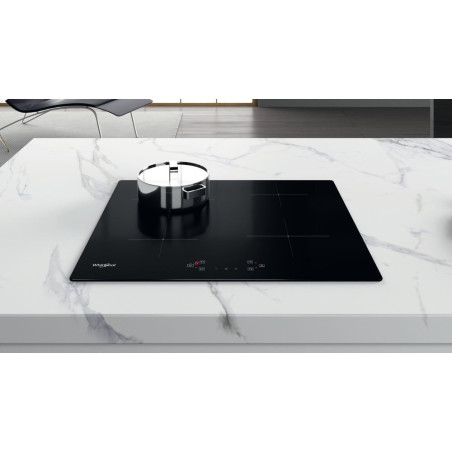 Whirlpool WS Q4860 NE Zwart Ingebouwd 60 cm Inductiekookplaat zones 4 zone(s)