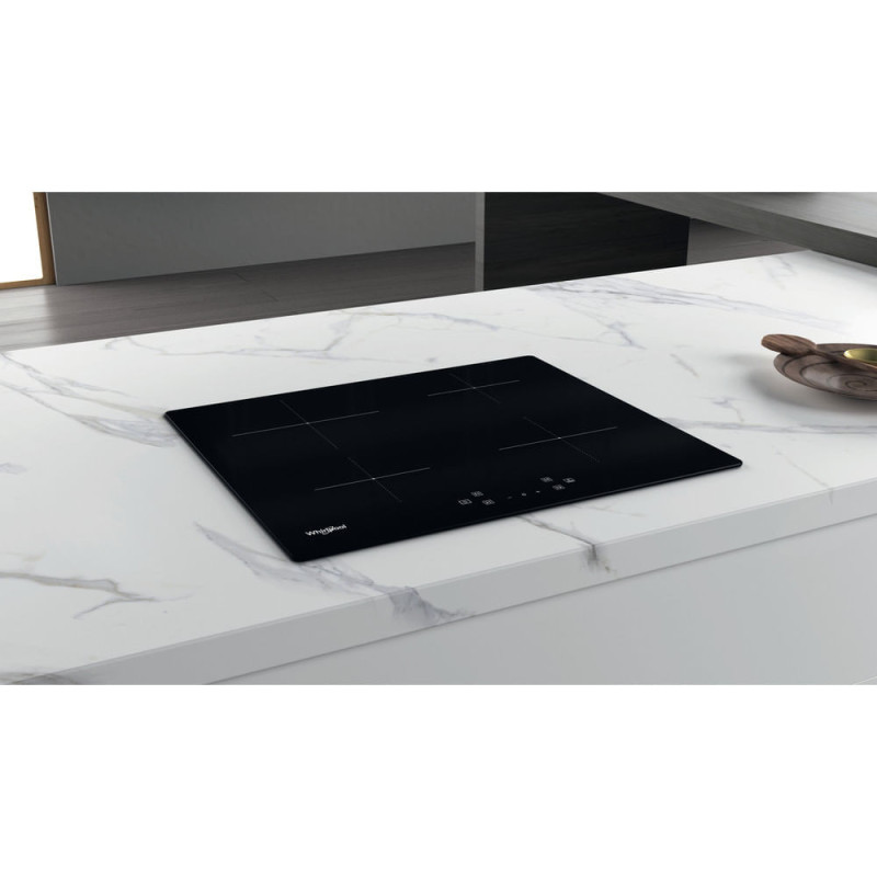Whirlpool WS Q4860 NE Zwart Ingebouwd 60 cm Inductiekookplaat zones 4 zone(s)
