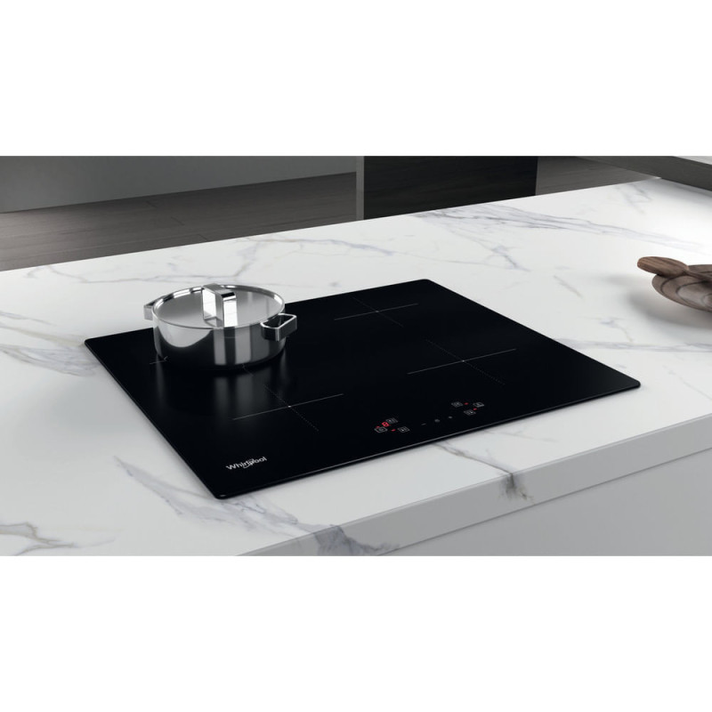 Whirlpool WS Q4860 NE Zwart Ingebouwd 60 cm Inductiekookplaat zones 4 zone(s)