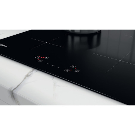 Whirlpool WS Q4860 NE Noir Intégré 60 cm Plaque avec zone à induction 4 zone(s)