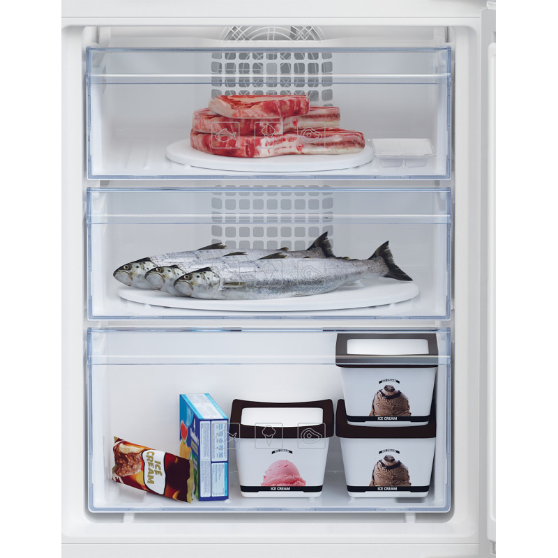 Beko BCHA275K4SN Intégré 262 L Blanc