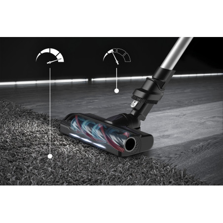Rowenta RH2037 Aspirateur-balai 2 en 1 Batterie Sec Sans sac 0,4 L 250 W Noir, Violet