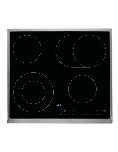 AEG HK634060XB Noir Intégré (placement) Céramique 4 zone(s)