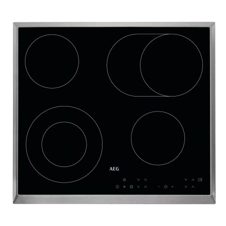 AEG HK634060XB Noir Intégré (placement) Céramique 4 zone(s)