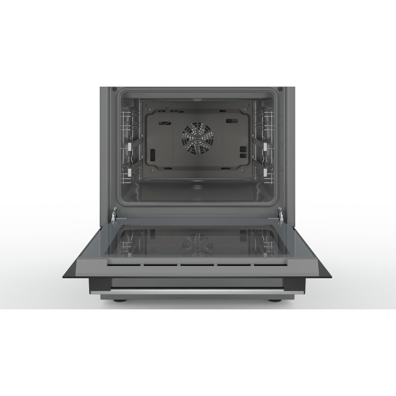 Bosch Serie 4 HKR39C250 four et cuisinière Electrique Céramique Noir, Gris