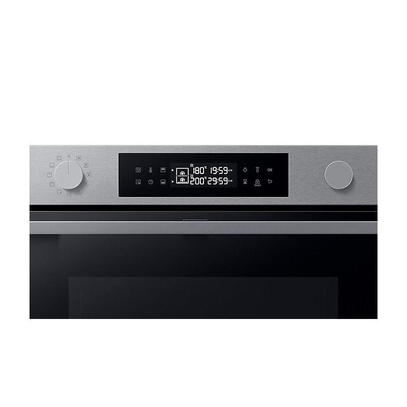 Samsung NV7B4550VAS/U1 oven 76 l Zwart, Gesatineerd staal