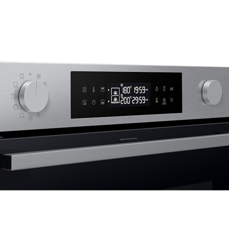 Samsung NV7B4550VAS/U1 oven 76 l Zwart, Gesatineerd staal