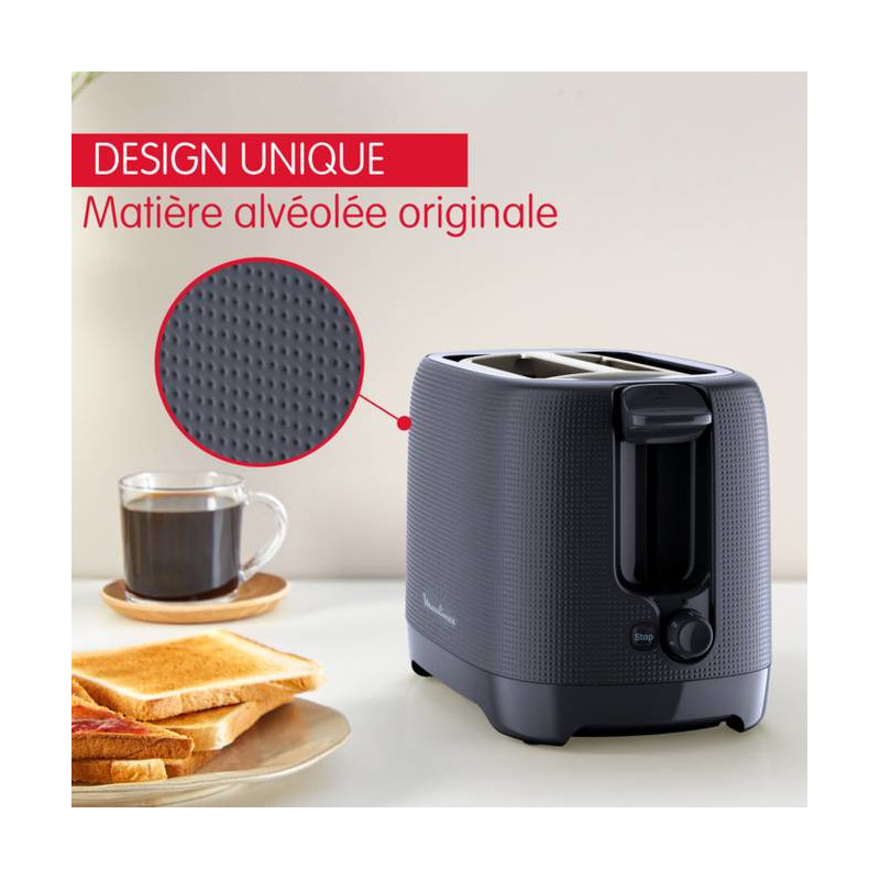 Moulinex LT2M0810 broodrooster 2 snede(n) 850 W Blauw