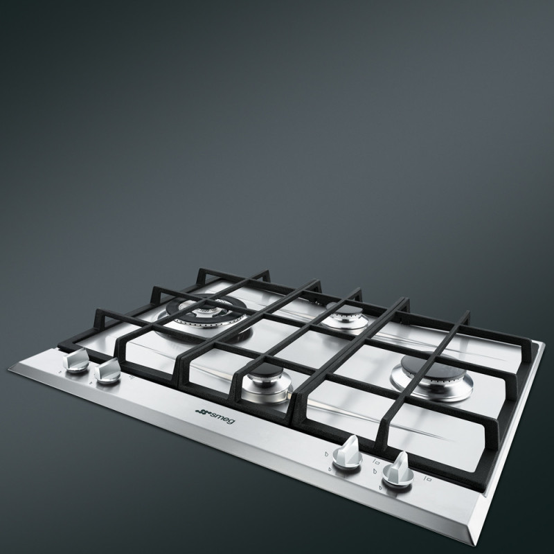 Table De Cuisson Gaz Bertazzoni La Germania P6801D9X/19 - Inox 60 Cm 4 Feux Encastrable