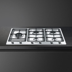 Siemens gaskookplaat 75cm 5 rvs branders ec7a5sb90