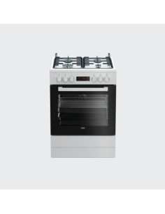 Beko FSM62320DWS four et cuisinière Gaz Blanc