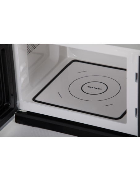 Sharp Home Appliances R-360S micro-onde Comptoir Micro-ondes uniquement 23 L 900 W Argent