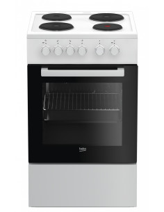 Beko FSS56000GW four et cuisinière Plaque scellée Blanc A