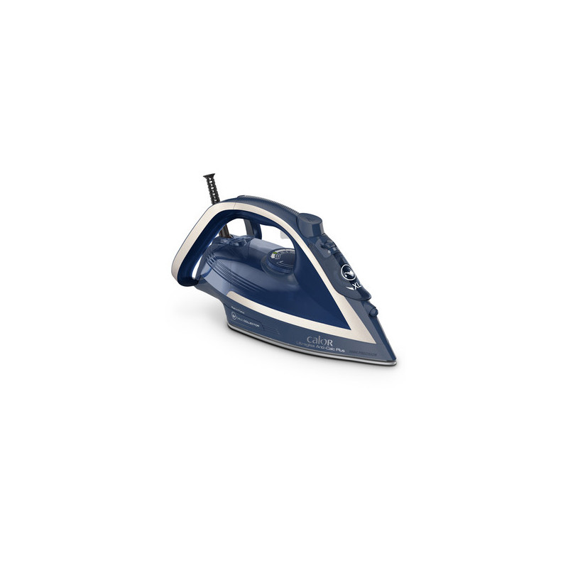 Calor FV6830C0 strijkijzer Droog- & stoomstrijkijzer Durilium AirGlide soleplate 2800 W Blauw, Zilver