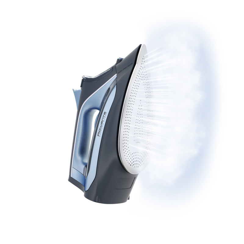 Rowenta Express Steam DW4308 Stoomstrijkijzer Microsteam 300 Laser-zoolplaat 2500 W Blauw, Wit