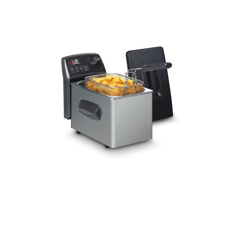 Fritel Turbo SF 4050 Enkel 2 l 2000 W Antraciet, Zilver