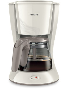 Philips Daily Collection Met glazen kan, koffiezetapparaat, glanzend beige