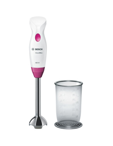 Bosch MSM2410PW blender Mélangeur par immersion 400 W Violet, Blanc