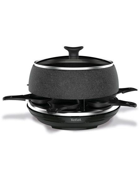 Tefal Cheese'N'Co RE12C8 raclette 6 personne(s) 850 W Noir