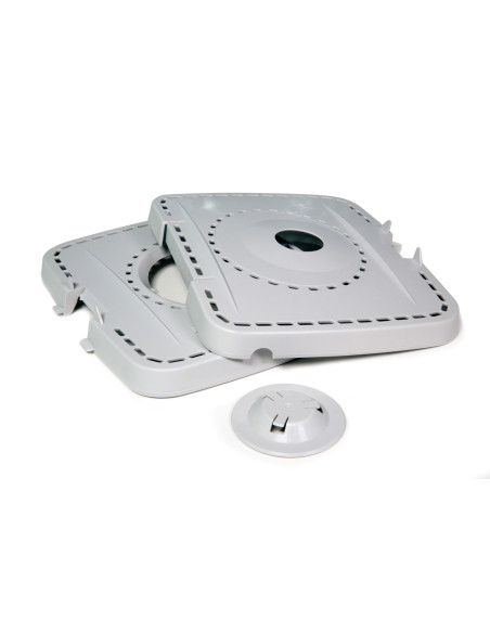 Frifri WA102 wafelijzer 2 wafel(s) 1200 W Grijs