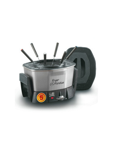 Fritel FF 1400 Enkel 1,5 l 1400 W Antraciet, Zilver