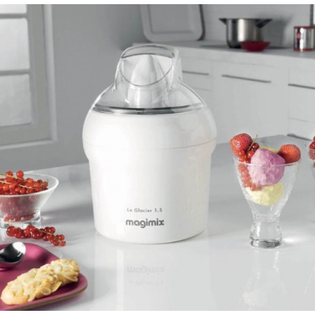 Magimix Glacier IJsmachine 1,5 l 15 W Wit