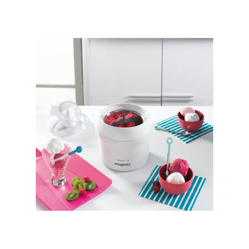 Magimix Glacier IJsmachine 1,5 l 15 W Wit
