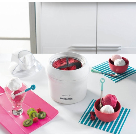 Magimix Glacier IJsmachine 1,5 l 15 W Wit