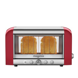 Magimix 11540 broodrooster 1450 W Metallic, Rood