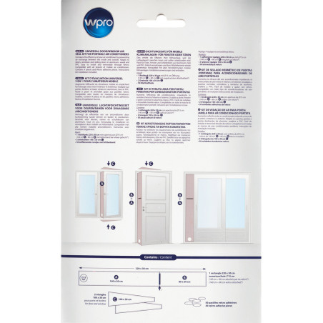 Wpro CAK002 Vensterafdichting
