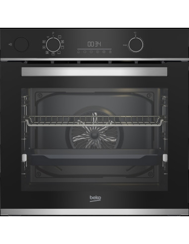 Beko BBIS13300XPE oven 71 l 3400 W A+ Zwart, Roestvrijstaal