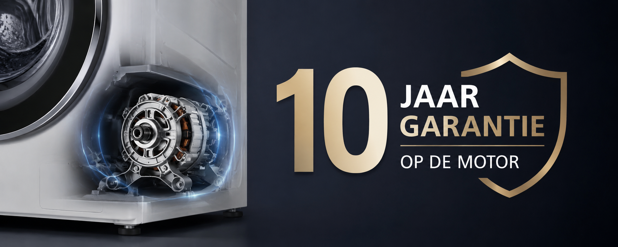 10 jaar garantie op de motor