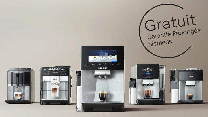 Speciale aanbieding: Profiteer van gratis verlengde garantie op Siemens EQ espressomachines!